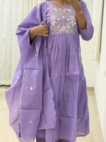 Lavender cotton set